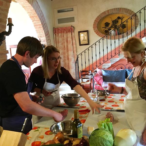 Cooking class at Podere Cunina 12