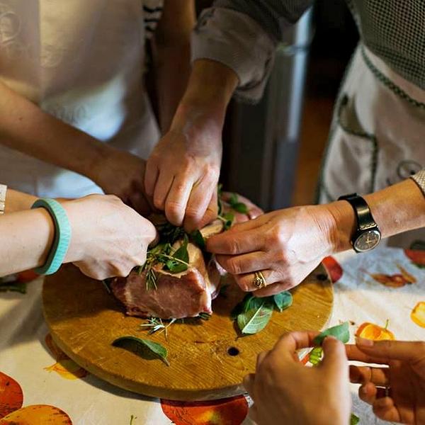 Cooking class at Podere Cunina 13