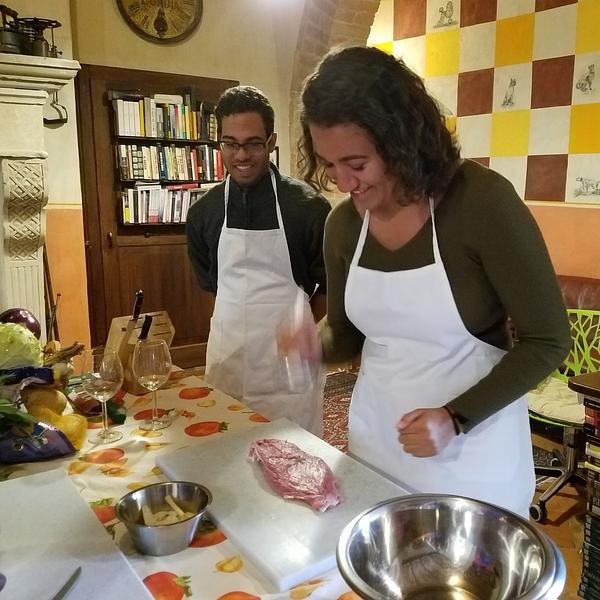 Cooking class at Podere Cunina 14